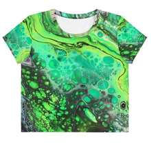 Load image into Gallery viewer, Ooey Gooey Print Crop Tee