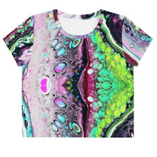 Load image into Gallery viewer, "Alien Aorta" Print Crop Tee